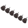 100PCS Plastic Fertilizer Mesh Basket with Lid Planting Fertilizer Net
