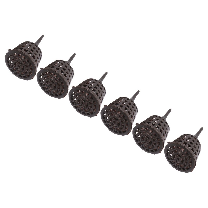 100PCS Plastic Fertilizer Mesh Basket with Lid Planting Fertilizer Net