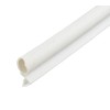 WRS White Push-In Extruded Bulb Seal Weather Stripping - 24