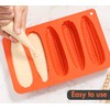 webake Juego de 2 moldes de silicona para pan de