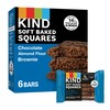 KIND Soft Baked Squares, Chocolate Almond Flour Brownie, Healthy Snack