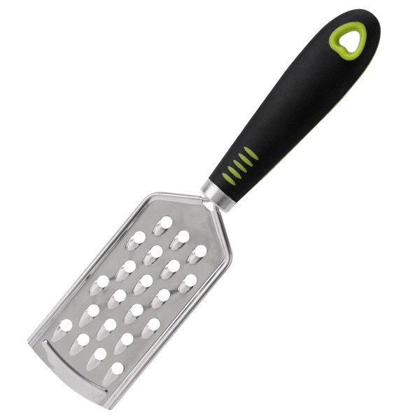 sourcing map Cheese Grater Stainless Steel Cheese Grater with Handle,