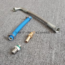1st-racing Turbo Coolant Line & Fitting For 11-16 Ford 6.7L Powerstroke F250 F350 F450 F550