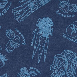 DII Fridge Liner Collection Non-Adhesive, Cut to Fit, Nautical Blue Market, 12x24, 6 Piece