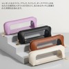 BLOOPIC Cosmetic Pouch, Small Makeup Pouch, PU Leather, Transparent Waterproof