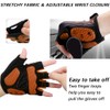 BIKINGMOREOK Cycling Gloves Men Women Half Finger Breathable Cycling Gloves
