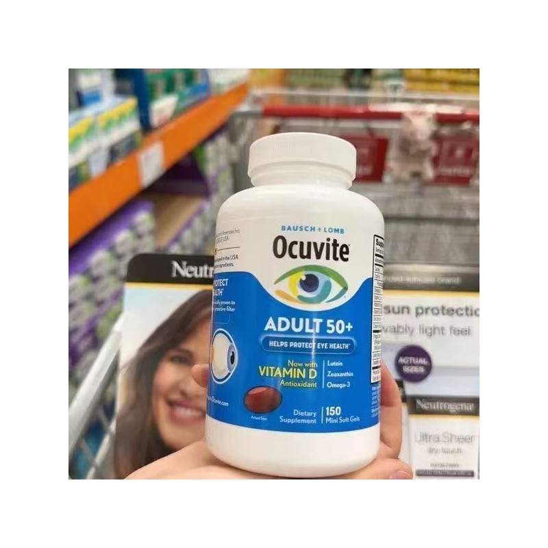 50+/Ocuvite/Lutein/D/Contain