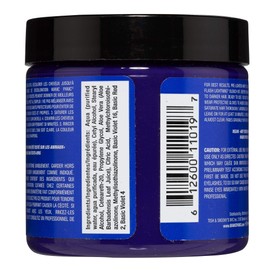 MANIC PANIC Ultra Violet Amplified Semi-Permanent Hair Dye - Cool Blue Toned Violet Color - Works on Dark & Light Shades - Vegan, PPD & Ammonia Free