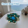 MAISONRINA Potpourri Bags,Blue Potpourri Bowl Filler,Ocean Scented Decorative Dried Flower,Coastal