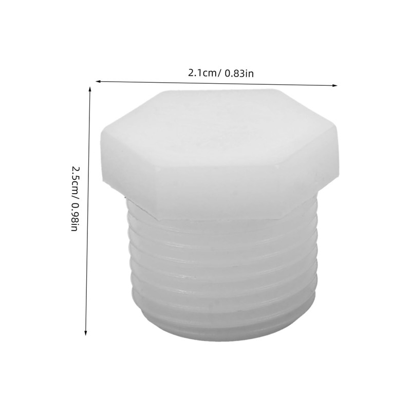 KOMBIUDA 12pcs Rv Water Heater Drain Plugs Installation Accessories for