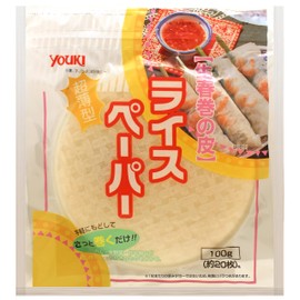 Yuuki Ultra Thin Rice Paper, 6.1 inches (15.5 cm), 3.5 oz (100 g)