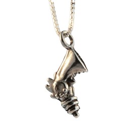 Alien Necklace Martian Ray Gun Charm