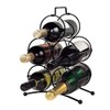 Sloane & Ebury Veneto Wine Rack - Silver, 5 Bottles