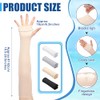 Bememo Fingerless Elbow Length UV Protection Gloves - 4 Pack
