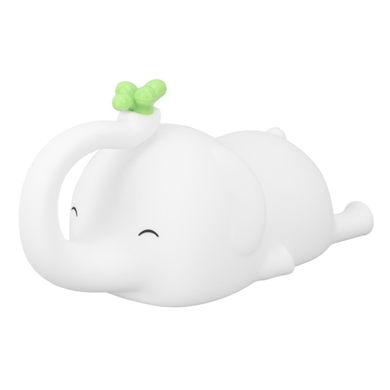 Night Light Silicon Elephant Nursery Night Lights 3 Brightness USB