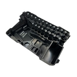 Generic Jonah Pope Design 3D Printed Insert for M12 Stubby 3/8"" Impact and Packout Organizer (Fits Boot) (Insert Only) (Black)
