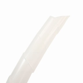 Bundling and Organizing Bundled Cords, Spiral Cord, Total Length 3.3 ft (1 m), Diameter 0.6 inches (15 mm), White, For 2 to 4 Cords