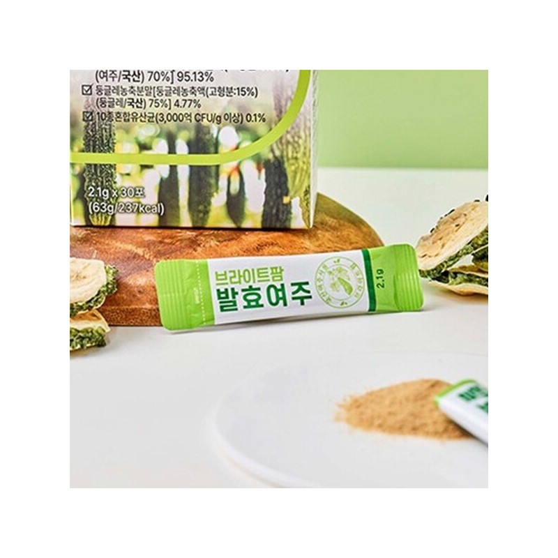 국내산 고농축 발효여주 여주 분말 가루 스틱 2박스 60포 Domestic