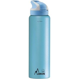 Laken Unisex – Erwachsene Thermoskanne-TS10AC Thermoskanne, Hellblau, 18/8-1L