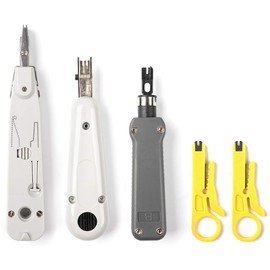 Punchdown Tool Set of 3 BIX/110/KRONE Connection Tool Set + 2 Simple Punchdown Tools