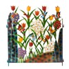 Garden Fence Border Iron Flower Decorative Garden Fencing Panel for