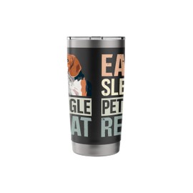 Beagle Dog Stainless Steel Insulated Tumbler