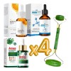 Kit Serum Vitamina C Ácido Hialuronico Salicílico Rodillo 4p