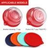 Sophico Round Silicone Storage Cover Lids Replacement for Anchor Hocking