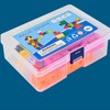 Colorful Cube Puzzle Toy, 60pcs/set Intelligent Cube Puzzle Toy with