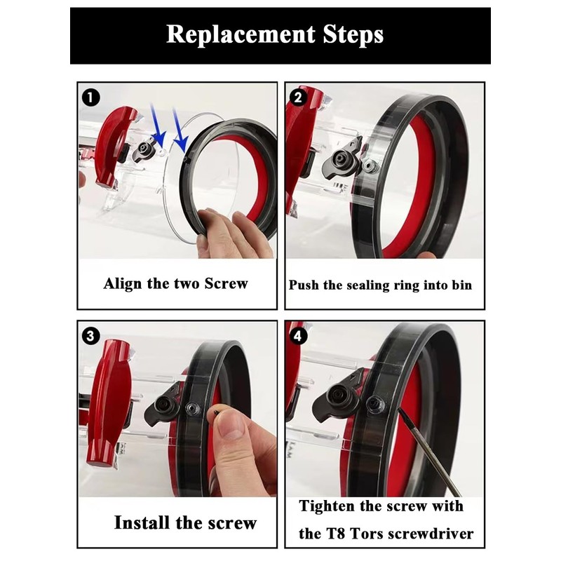 Generic Dust Bin Sealing Ring Replacement for V11 SV22 Dust