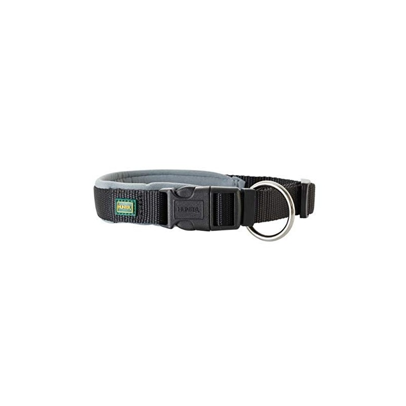 HUNTER NEOPREN VARIO PLUS collar, dog collar, nylon, padded with