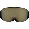 Alpina Nakiska Q-Lite Ski Goggles, Matte Black, One Size