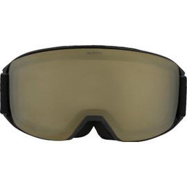Alpina Nakiska Q-Lite Ski Goggles, Matte Black, One Size
