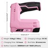 WORKPRO 3.6V Electric Cordless 2-in-1 Staple Nail Gun 2000PCS Staple