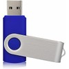 2.0 Swivel USB Flash Drive, 512MB Storage, Blue (512mb, Blue)