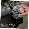 ORFOFE 8pcs Downspout Filter Gutter Guards Aluminum Leaf Strainers for