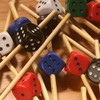 BambooMN Brand - 100 Pieces - 4.7" Decorative Dice Party