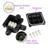 CESFONJER IP66 Waterproof Electrical Junction Box, 3 Way External Electrical