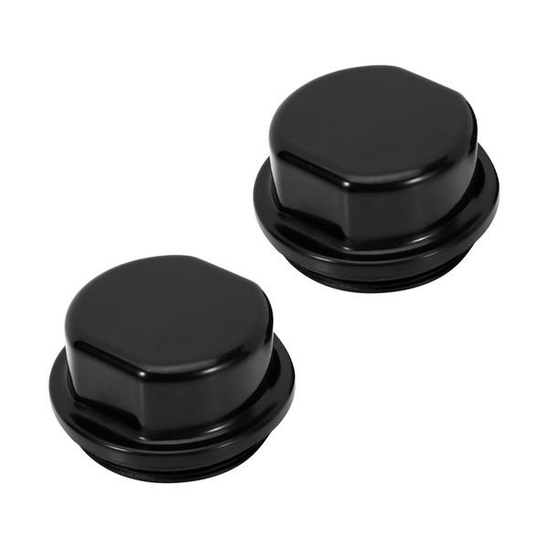Kaloeou 2 Pack 81143 for Dexter Vortex Replacement Caps, K71-G01-73 21-261 48355v Replacement Vortex Hub Dust Cap w/O-Ring Fit Boat, Trailer & Other Hub Kits