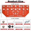 Acshio Shelf Pin Jig and Hinge Jig, Two-in-One Adjustable Shelf