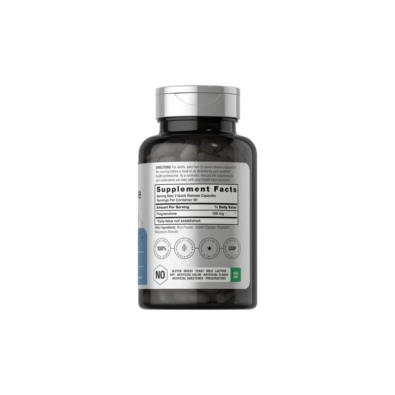 Pregnenolone 100mg Apoyo Hormonal Y Bienestar 180 Americano