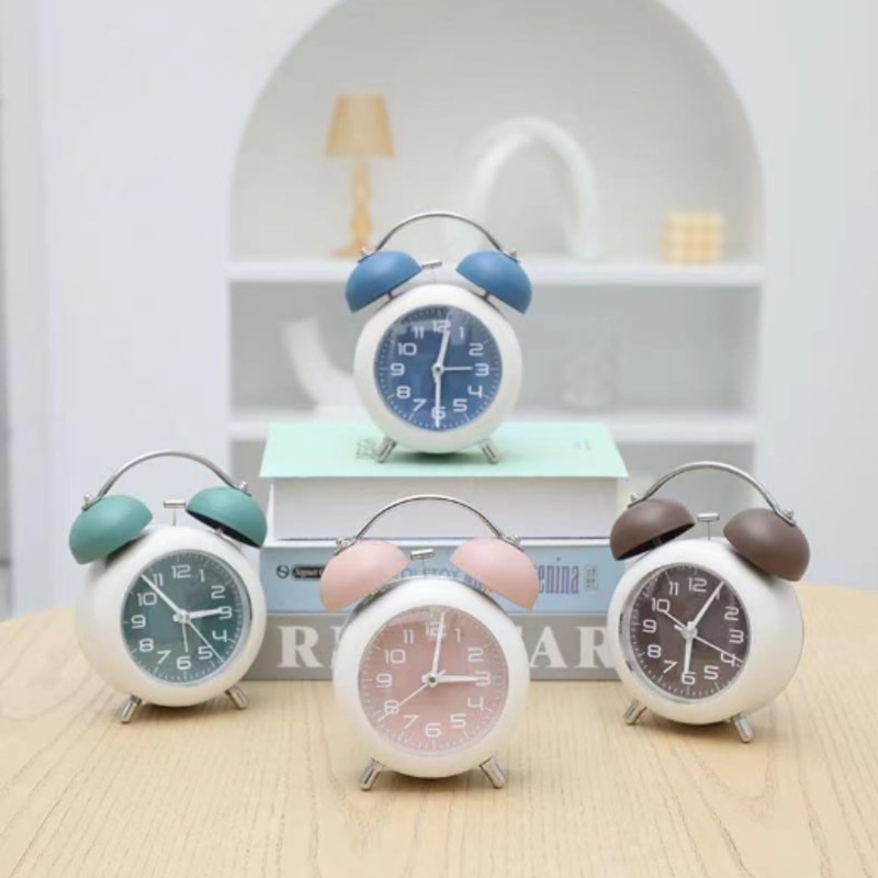 DIZLAS Alarm Clock, Loud Volume, Children, Analog, Table Clock, Tabletop,