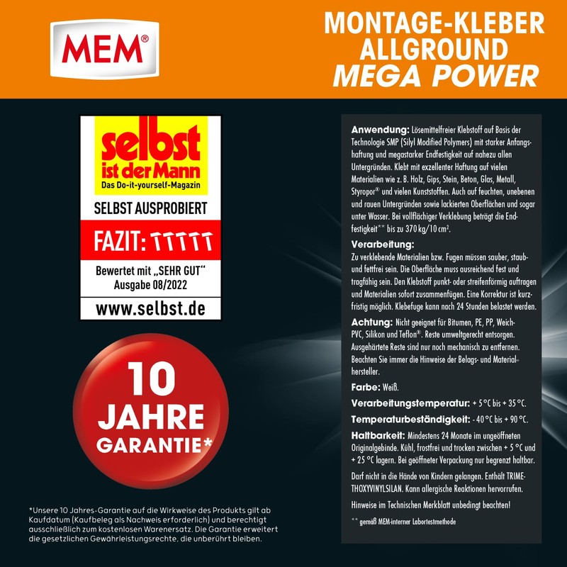 MEM Kit di k Mega Power 450 g epatica, Mem