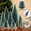 Mini Christmas Tree, Pack of 18, Artificial Christmas Tree, Miniature