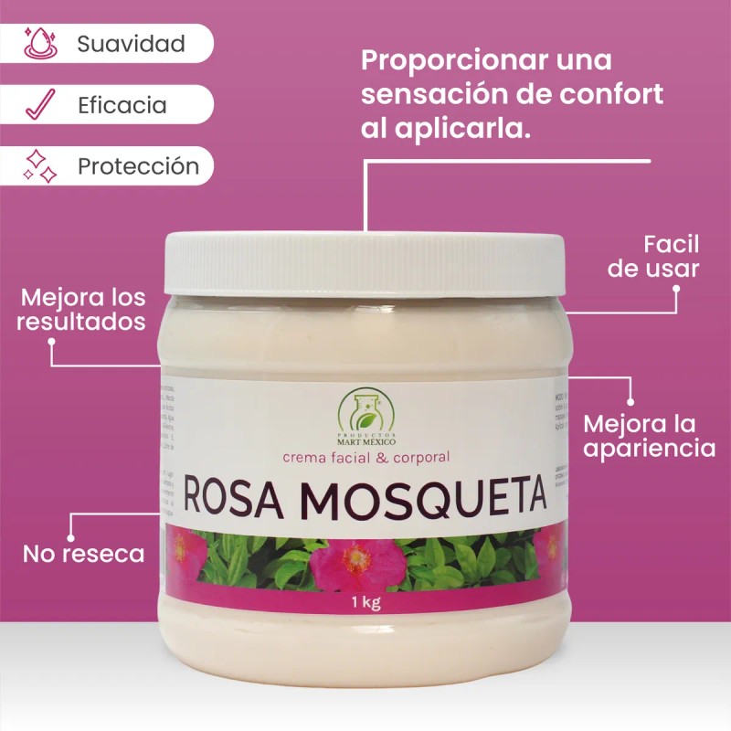 Crema De Rosa Mosqueta Anti-edad (1 Kilo) Todo Tipo De