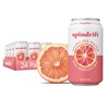 Spindrift Sparkling Water, Grapefruit Flavored, Made with Real Squeezed Fruit,