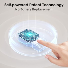 Comsmart Smart Wireless Dog Door Bell, Doggie Doorbell for Pet Potty Training Communication Go Outside Press Button with 38 Melodies 4 Volume Levels LED Flash (1 Receiver & 2 Transmitter), Black