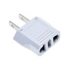 6 Pack of ALINNA US Plug Adapter, EU AU CN