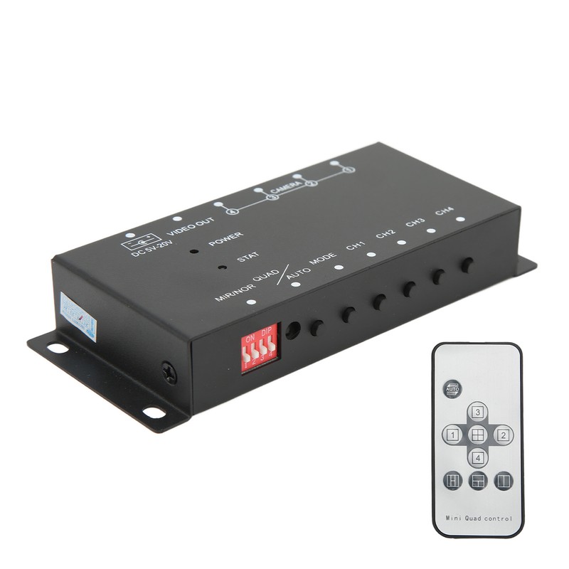 Mobile Digital Video Splitter 4 Channel Mini Video Splitter 720P