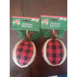 Unbranded Christmas Ornament Set Of 2